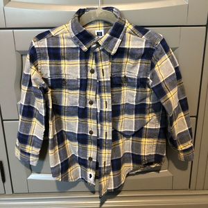 Janie & Jack Flannel - Size 2t